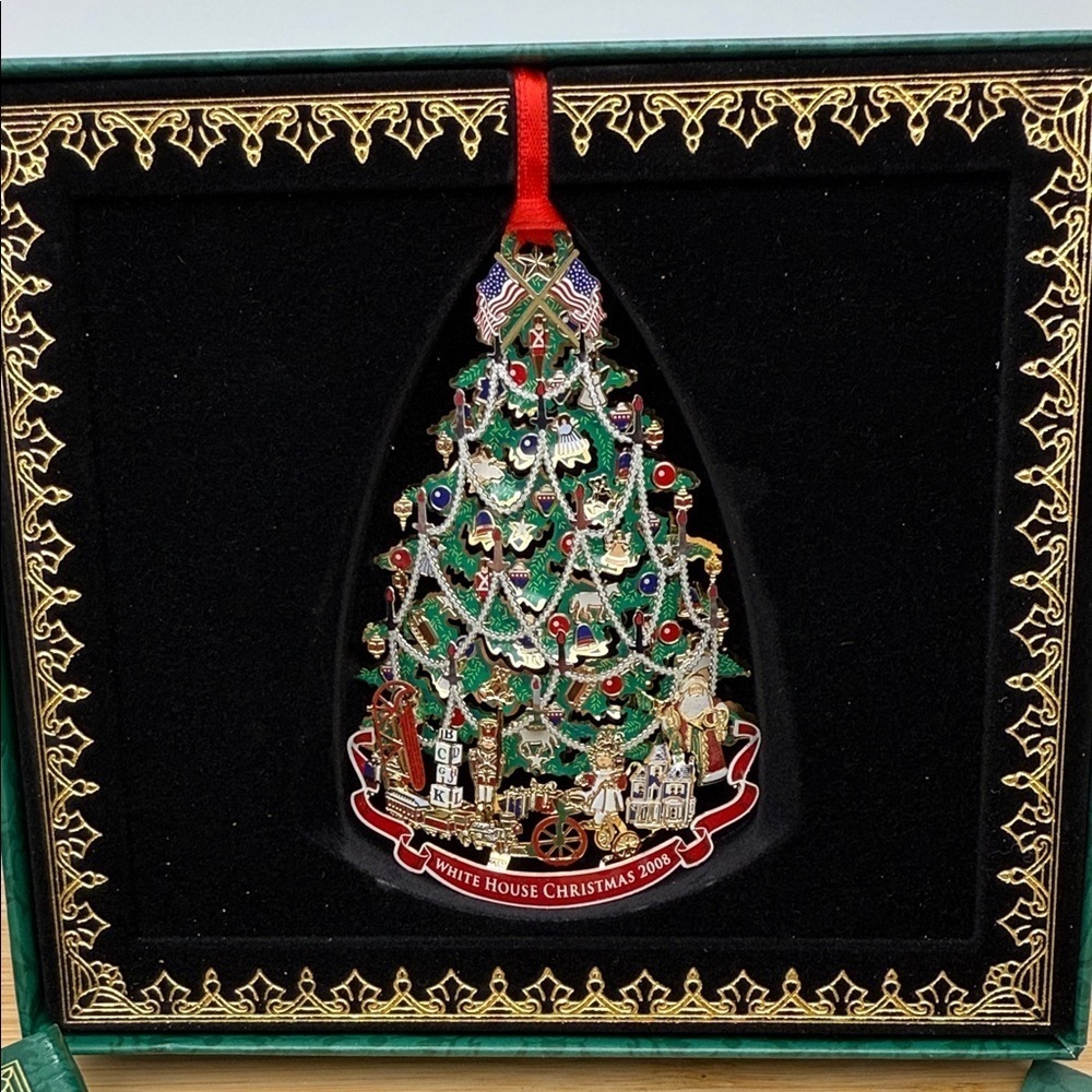 2008 White House Historical Association Christmas Ornament